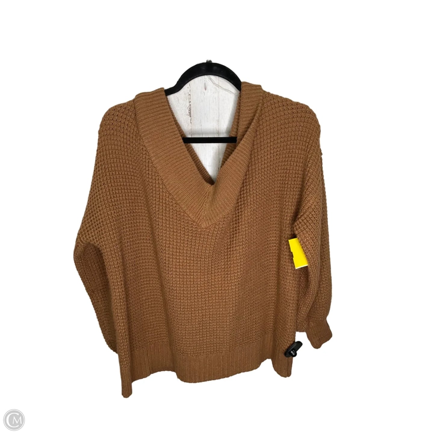 Sweater By Zenana In Brown, Size: L