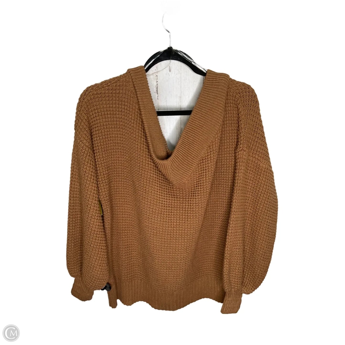 Sweater By Zenana In Brown, Size: L