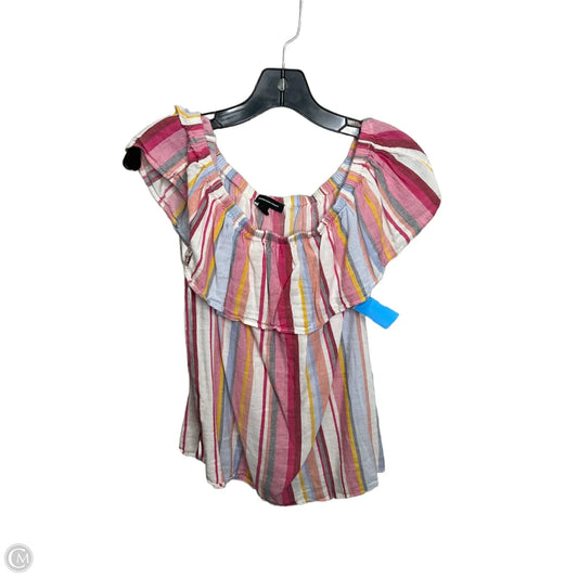Top Short Sleeve By Inc In Pink, Size: M
