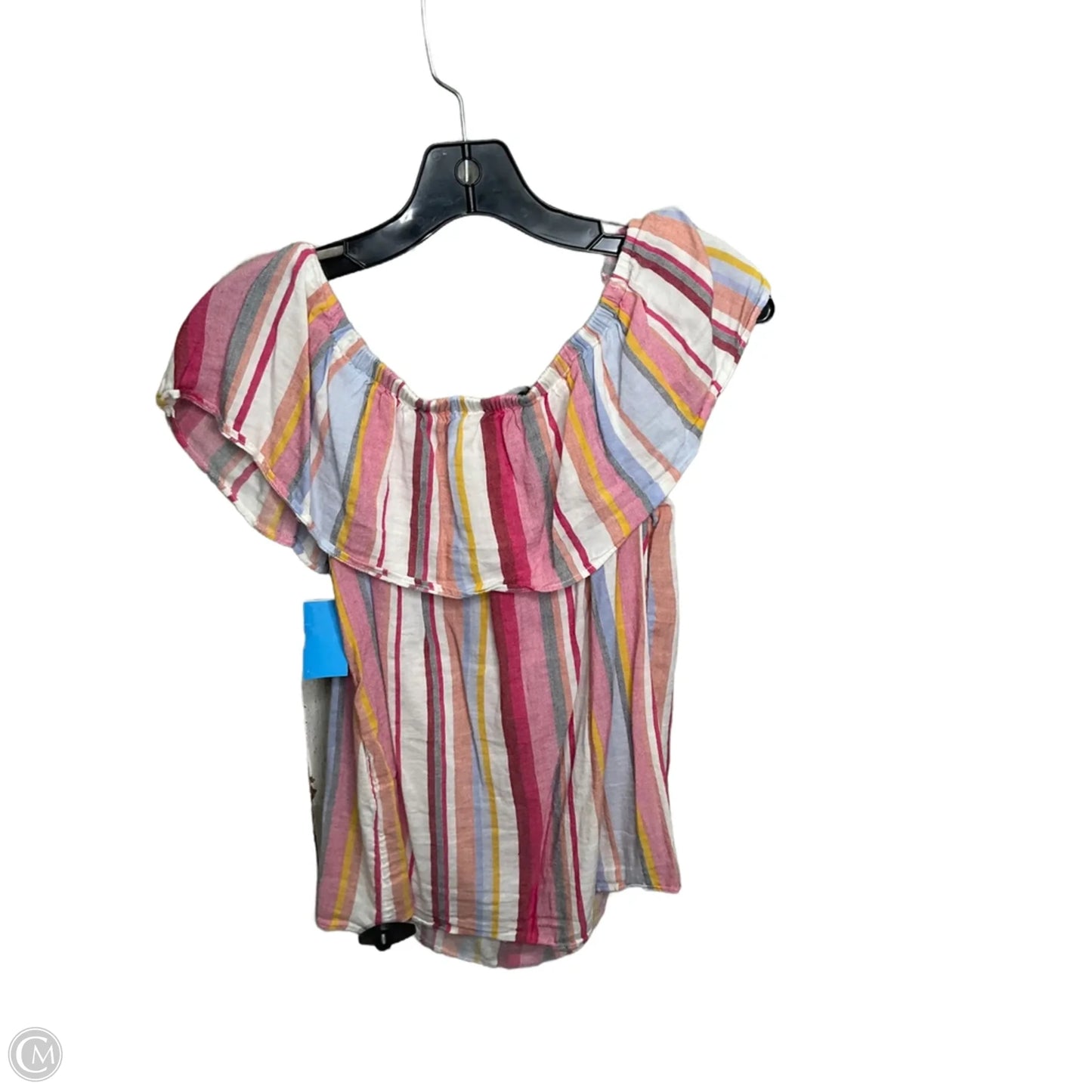 Top Short Sleeve By Inc In Pink, Size: M