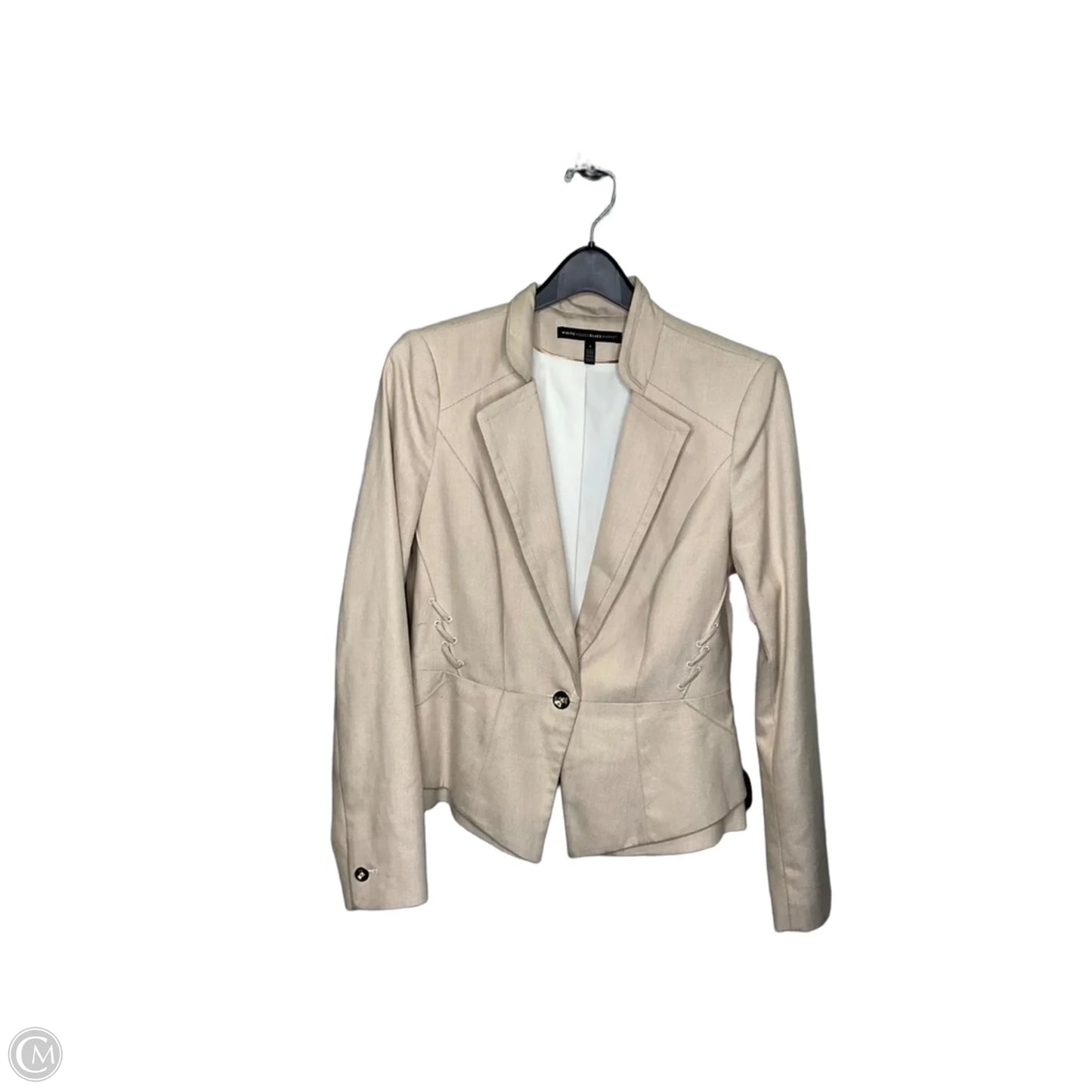Blazer By White House Black Market In Tan, Size: 4