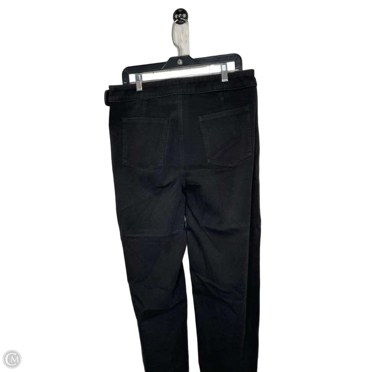 Jeans Wide Leg By Chicos In Black, Size: 12
