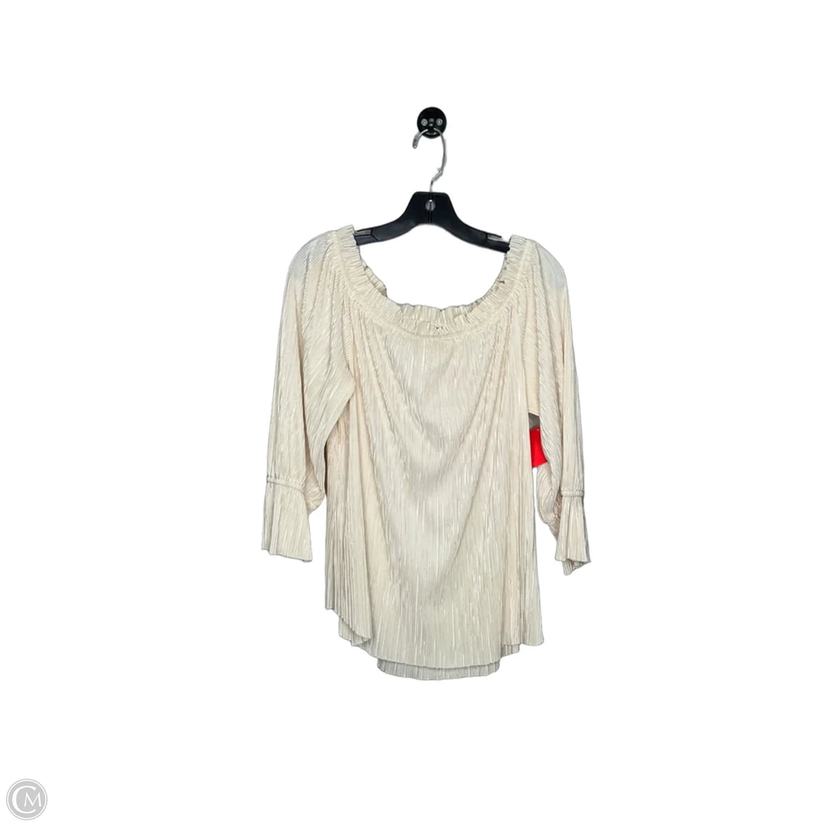 Top 3/4 Sleeve By Jennie And Marlis In Cream, Size: Xl