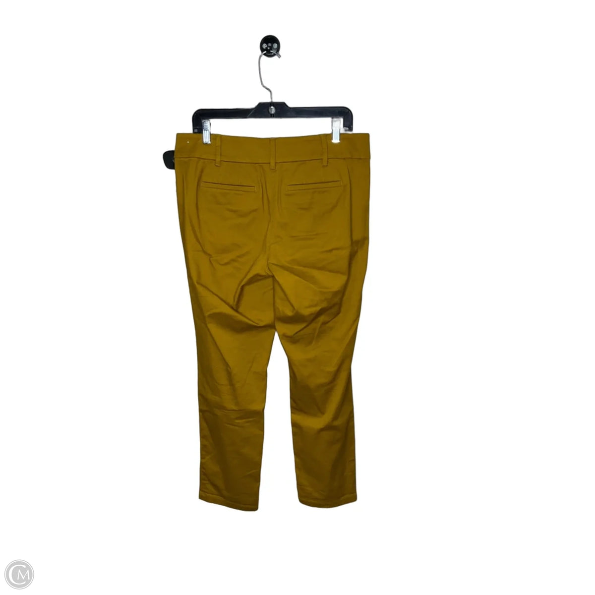 Pants Cropped By Loft In Yellow, Size: 6