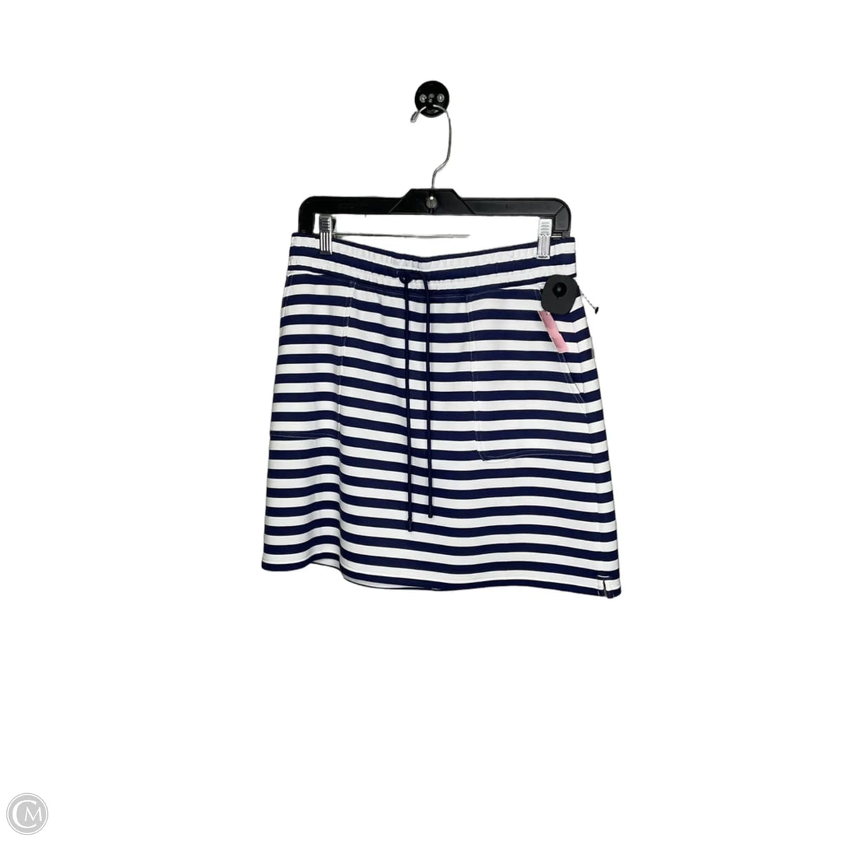 Skirt Mini & Short By Talbots In Blue & White, Size: S