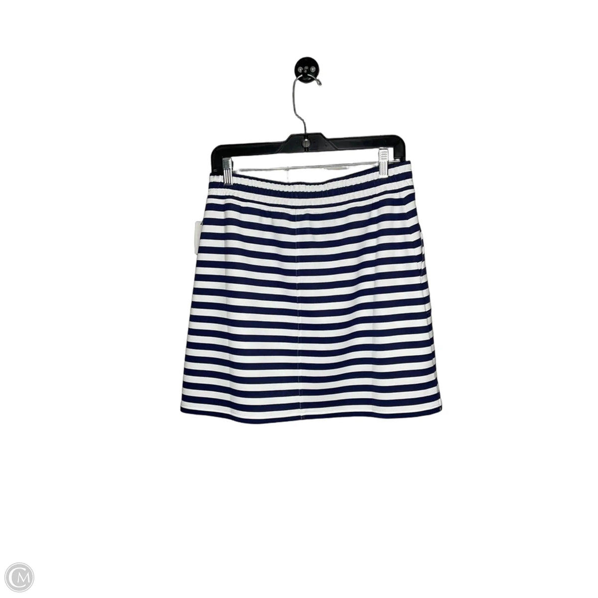 Skirt Mini & Short By Talbots In Blue & White, Size: S
