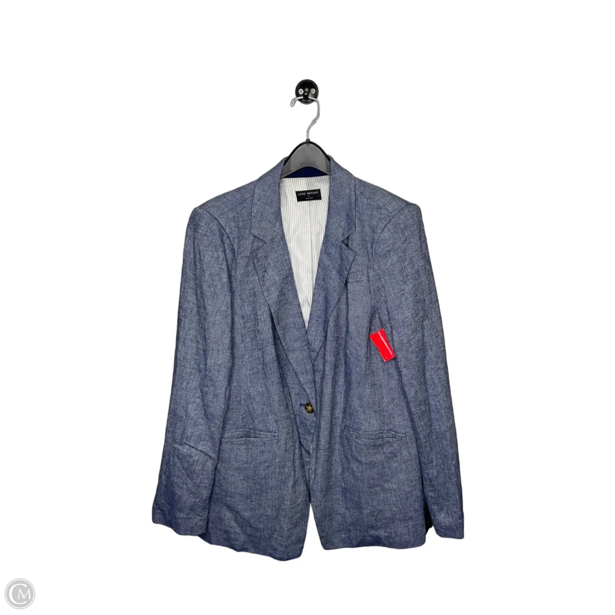 Blazer By Lane Bryant In Blue, Size: 16