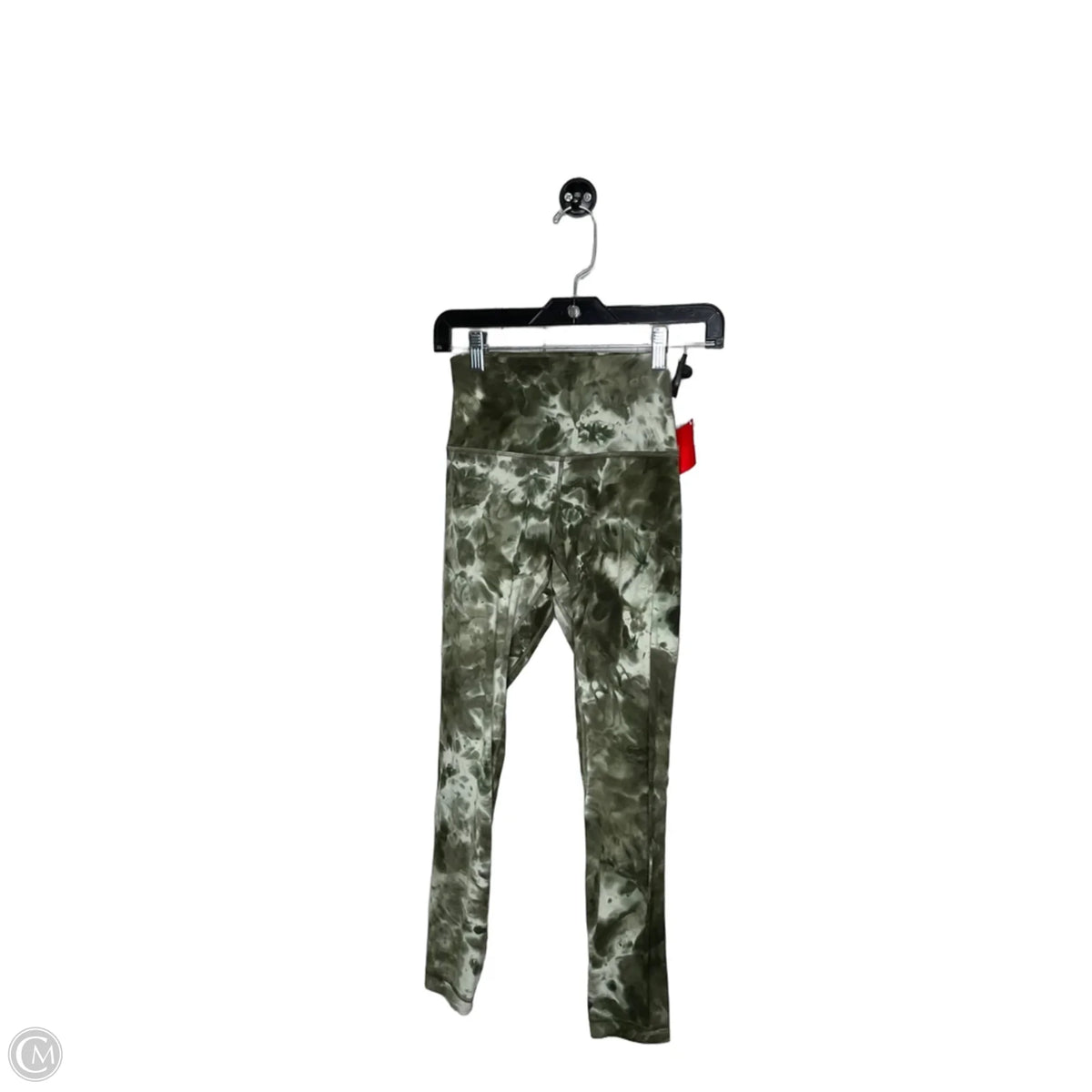 Athletic Leggings By Lululemon In Green, Size: 4