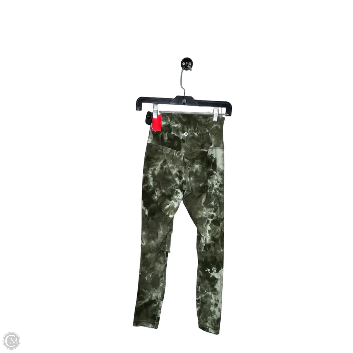 Athletic Leggings By Lululemon In Green, Size: 4