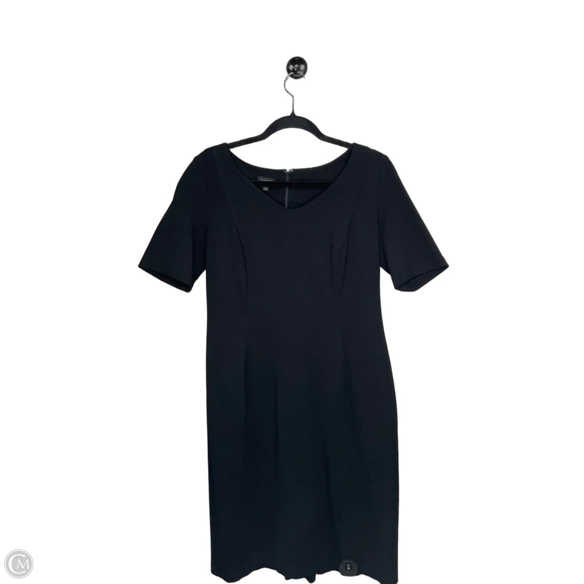 Dress Casual Midi By Talbots In Black, Size: 4