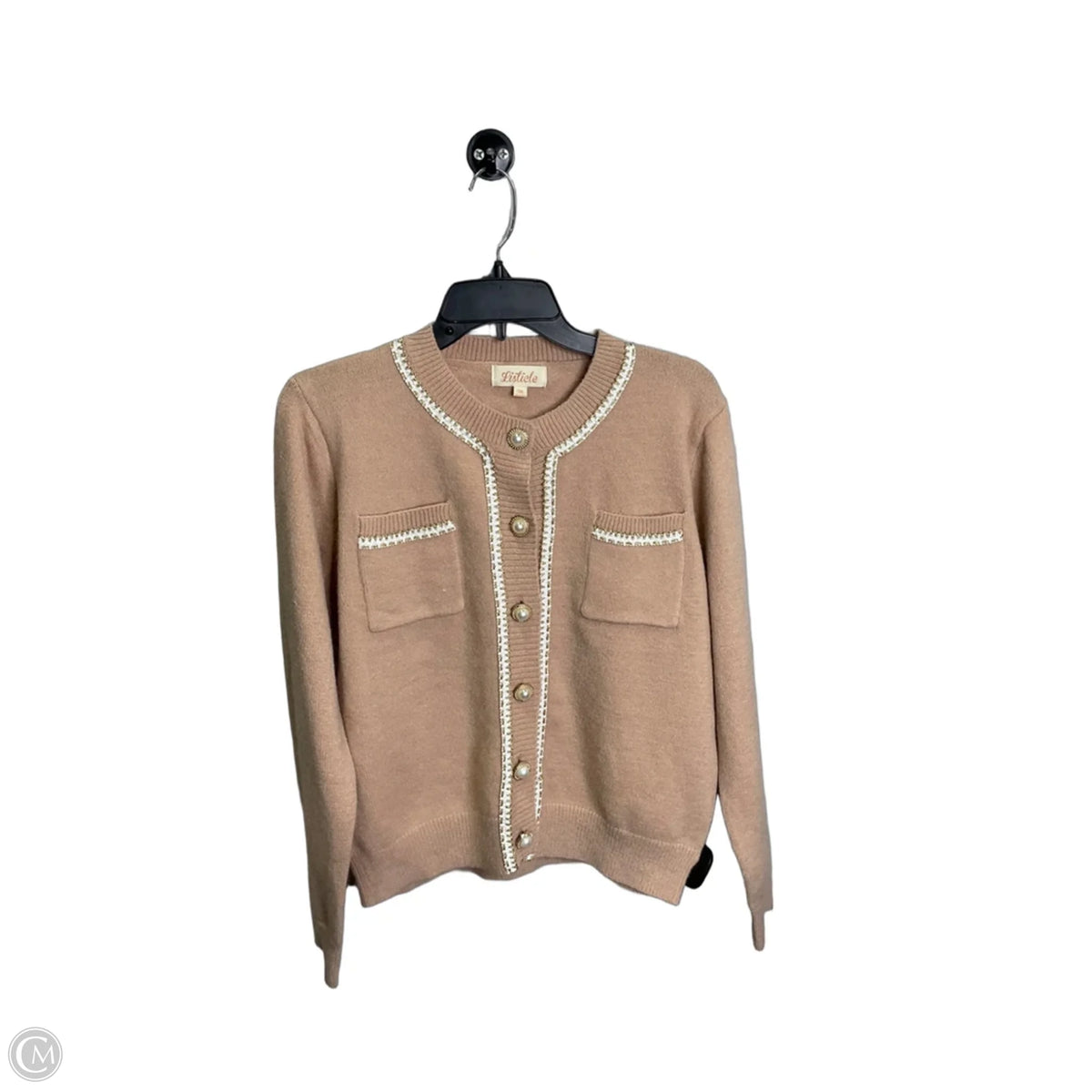 Cardigan By Listicle In Beige, Size: M