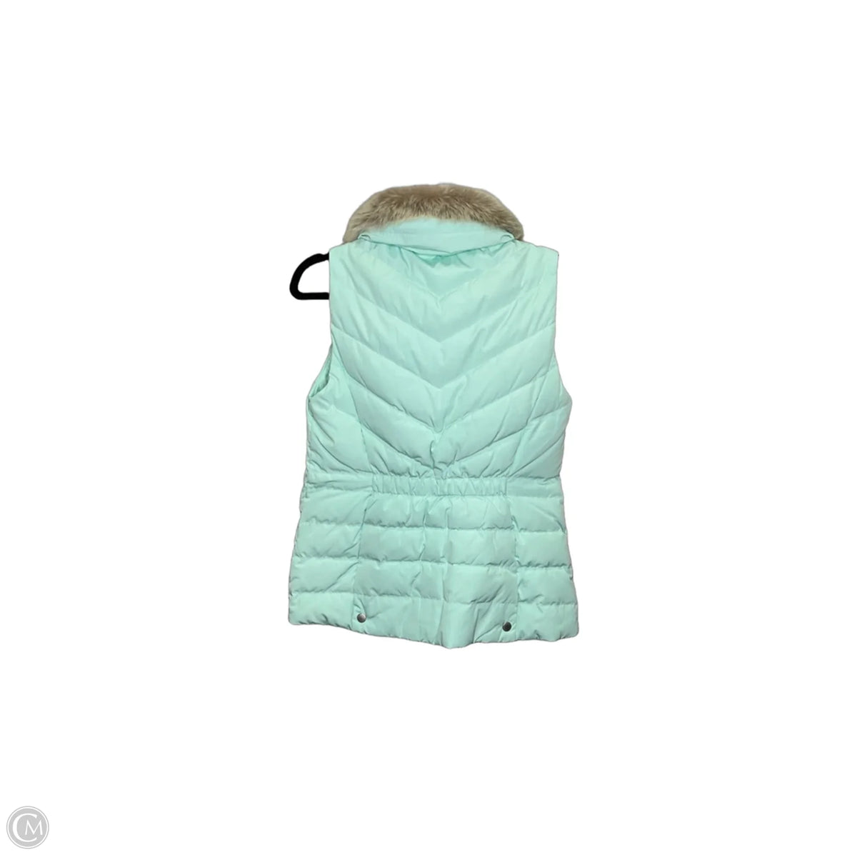 Vest Puffer & Quilted By Talbots In Aqua, Size: S