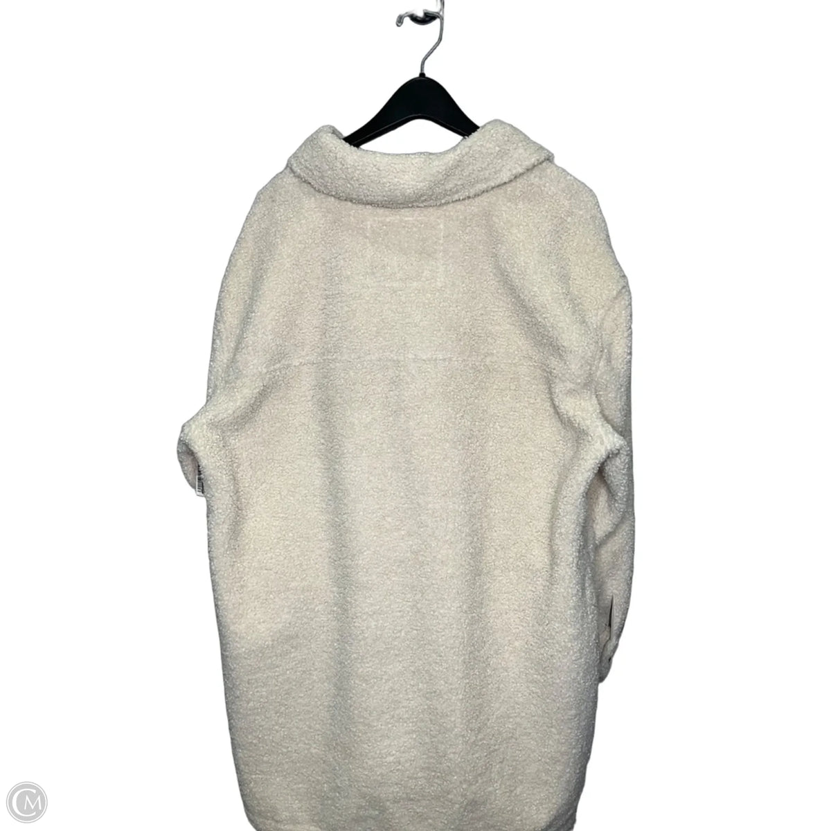 Coat Faux Fur & Sherpa By Lucky Brand In Cream, Size: Xl