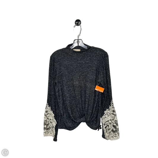 Top Long Sleeve By Altard State In Black, Size: S