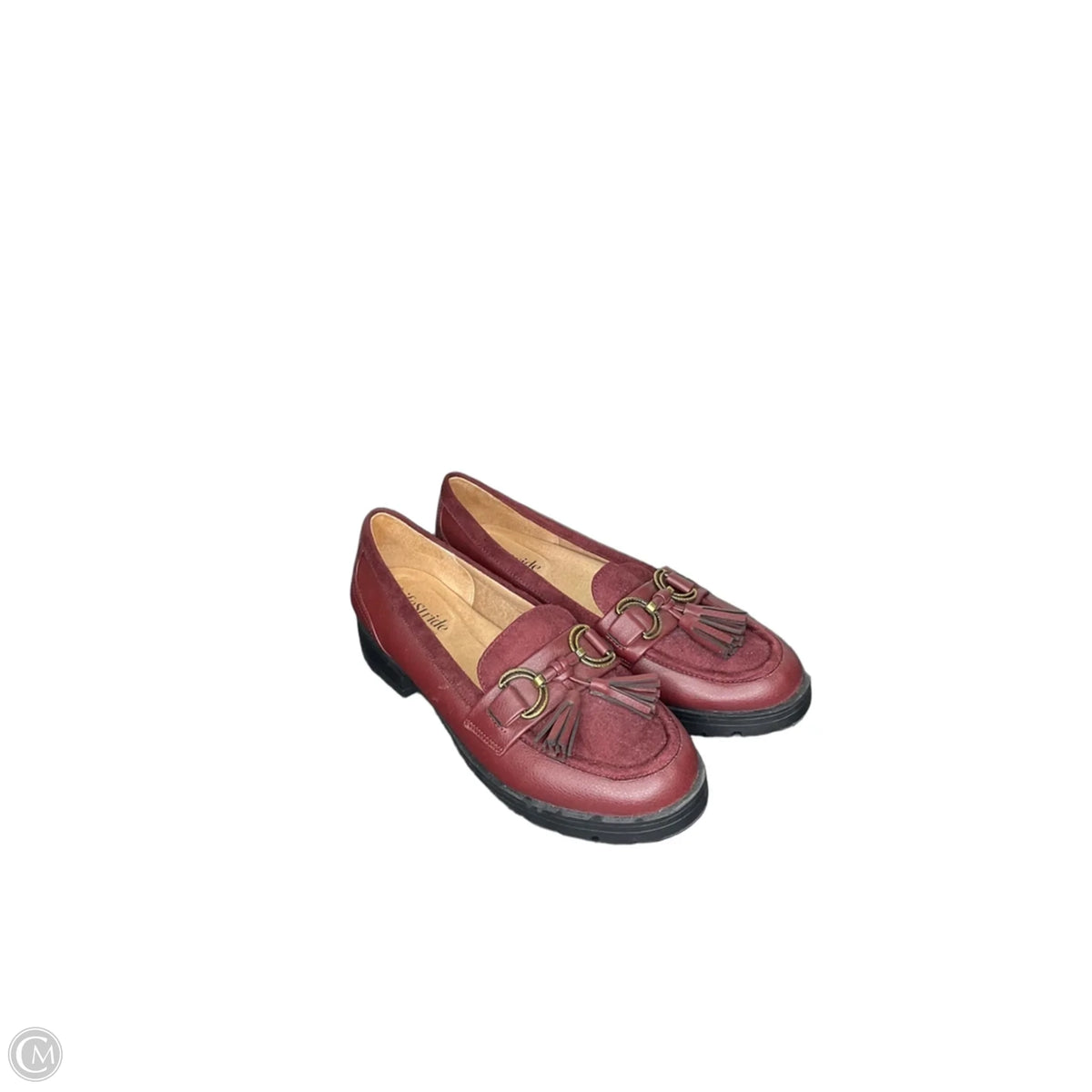 Shoes Flats By Life Stride In Maroon, Size: 6.5