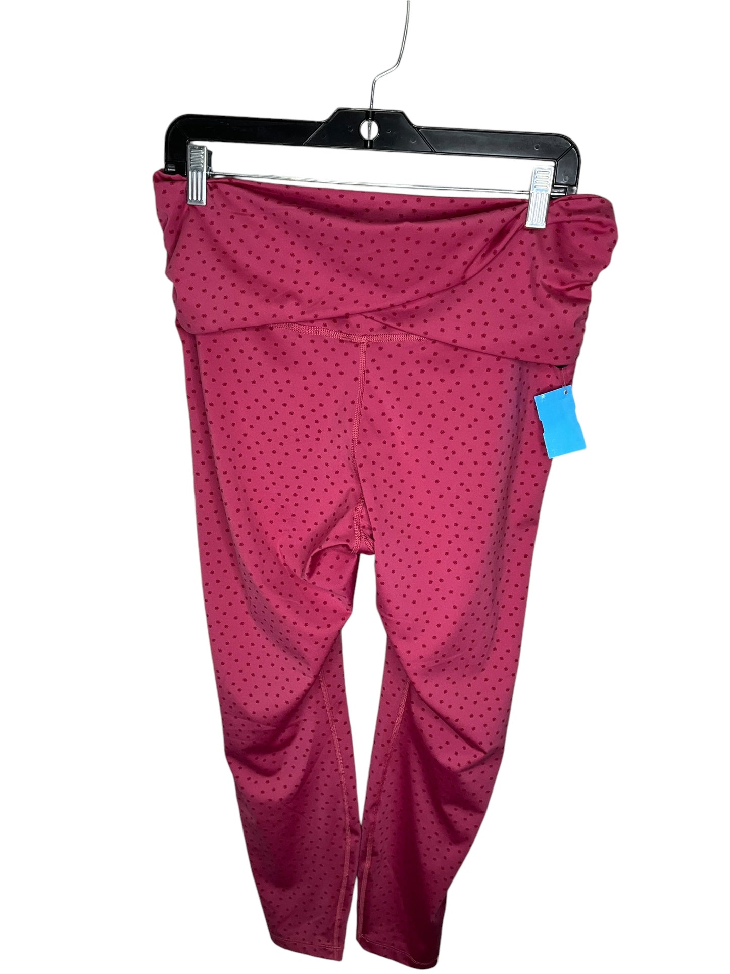 Athletic Leggings By Nike Apparel In Pink, Size: Xl