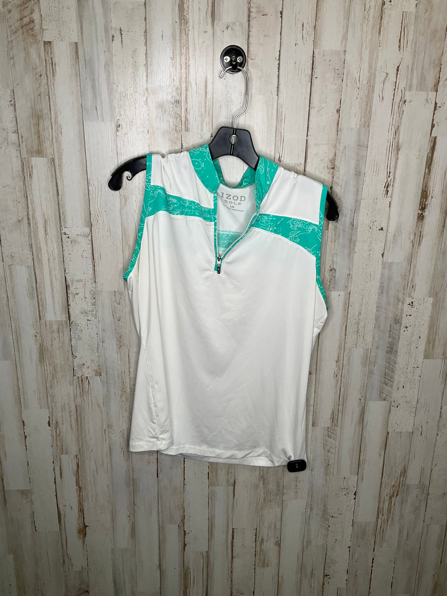 Teal Athletic Tank Top Izod, Size L