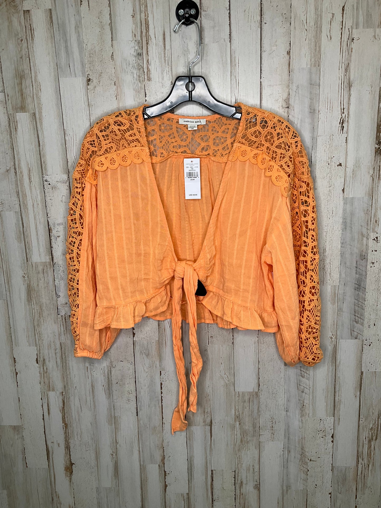 Orange Cardigan American Eagle, Size M