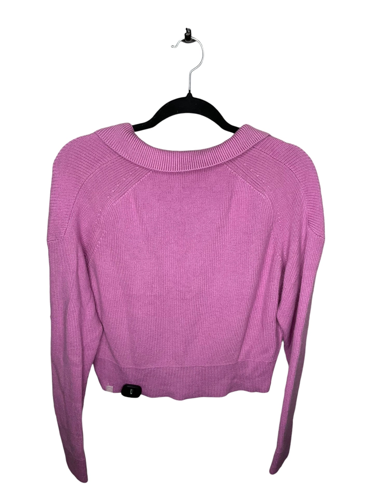 Sweatshirt Collar By Lululemon In Purple, Size: L