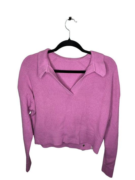 Sweatshirt Collar By Lululemon In Purple, Size: L