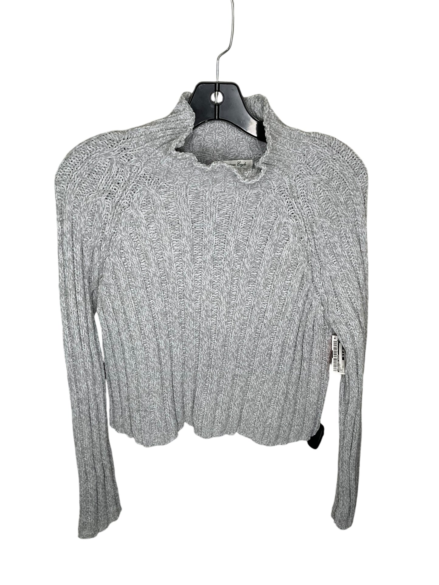 Sweater By American Eagle In Grey, Size: Xs