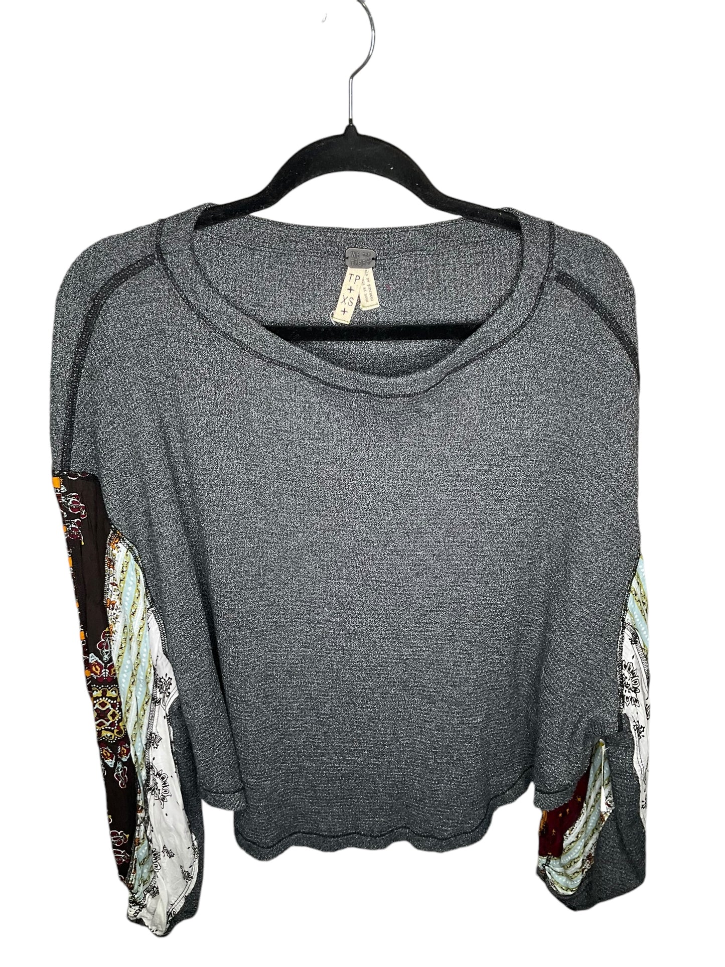 Top Long Sleeve By Free People In Grey, Size: Xs