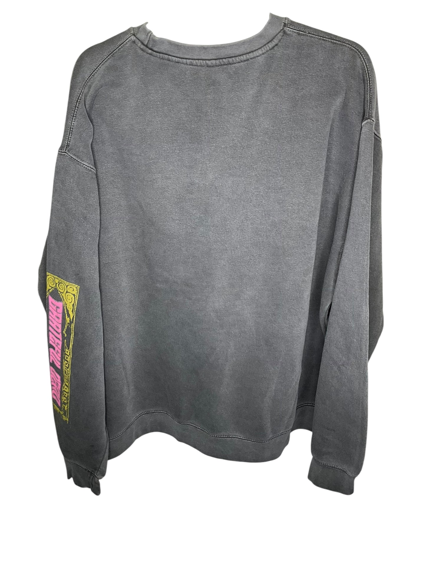 Sweatshirt Crewneck By Cmc In Grey, Size: M