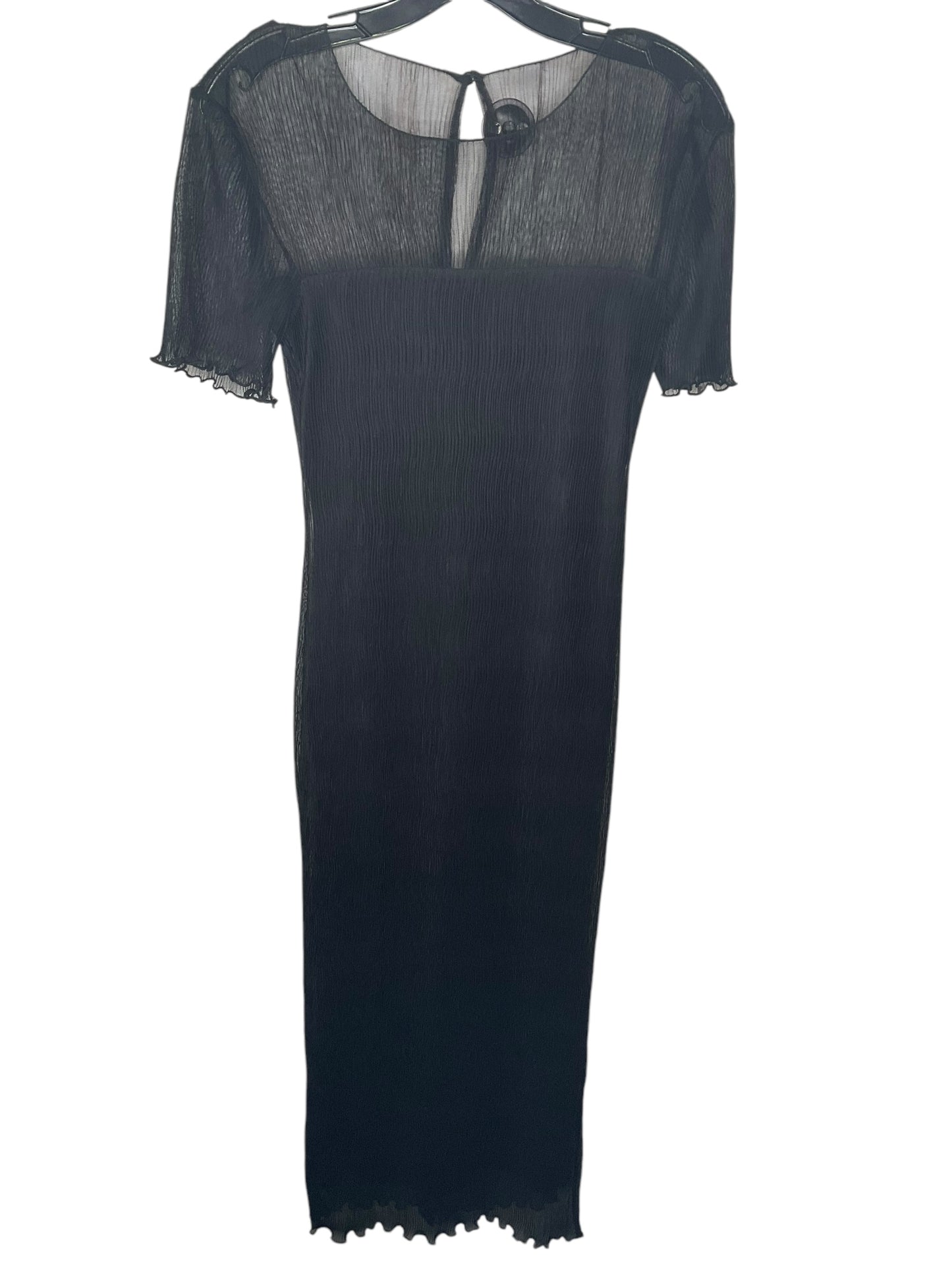 Dress Casual Midi By French Connection In Black, Size: Xs