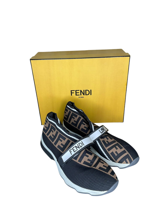 Shoes Athletic By Fendi In Black, Size: 9