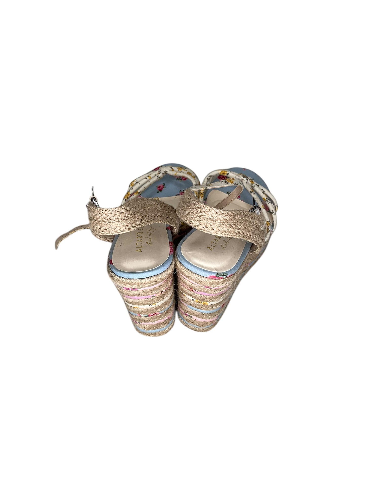 Sandals Heels Wedge By Altard State In Multi-colored, Size: 8