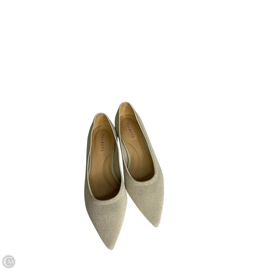 Shoes Flats By Talbots In Gold, Size: 8.5