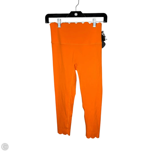 Athletic Capris By Clothes Mentor In Orange, Size: S
