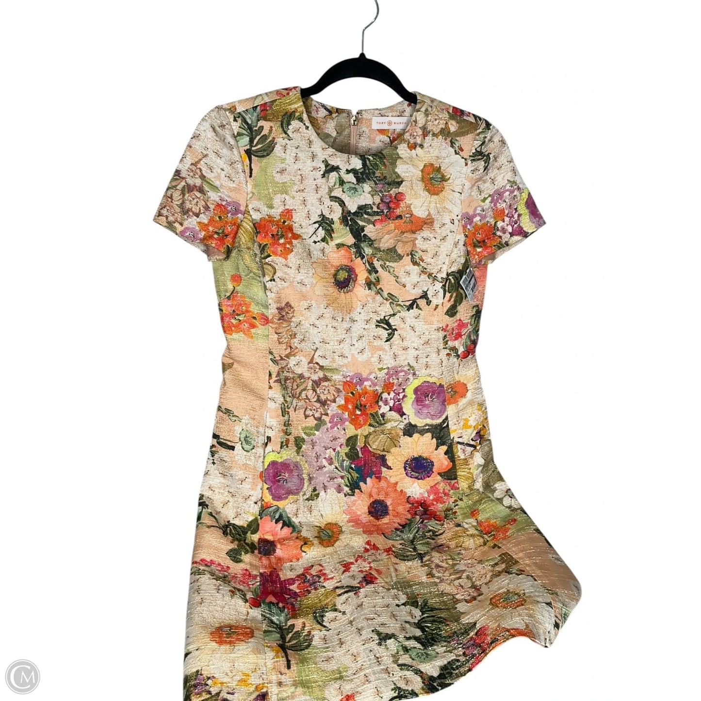 Dress Designer By Tory Burch In Floral Print, Size: 2