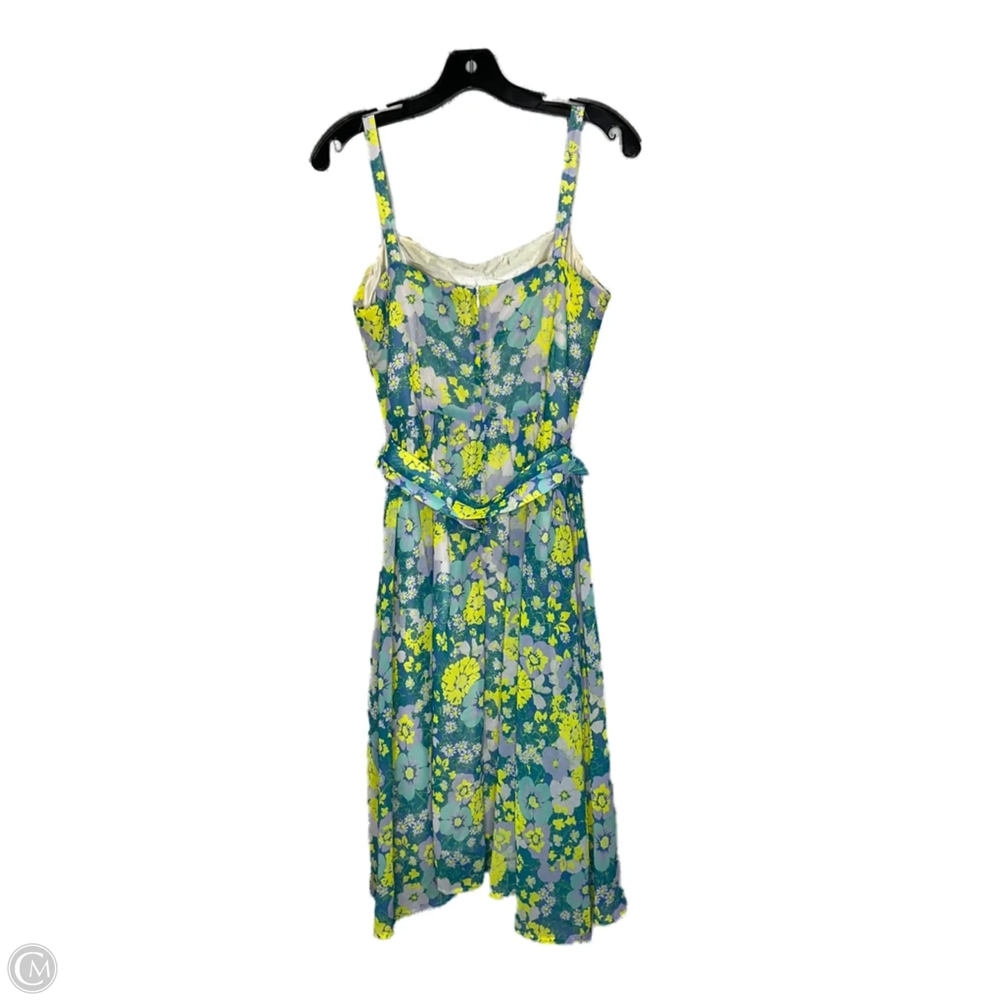 Dress Casual Midi By Molly Bracken In Blue & Green, Size: S