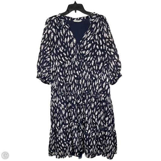 Dress Casual Midi By Amanda Uprichard In Navy, Size: L