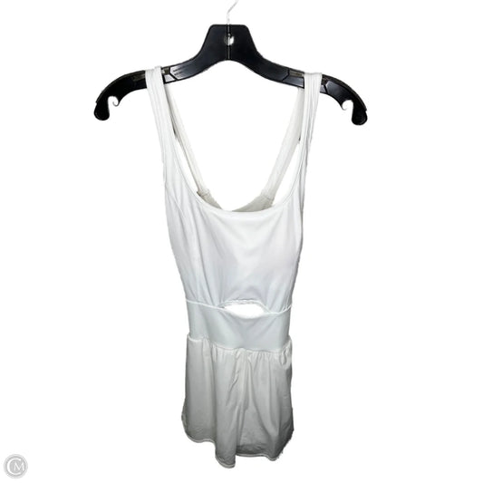 Athletic Dress By Automet In White, Size: L
