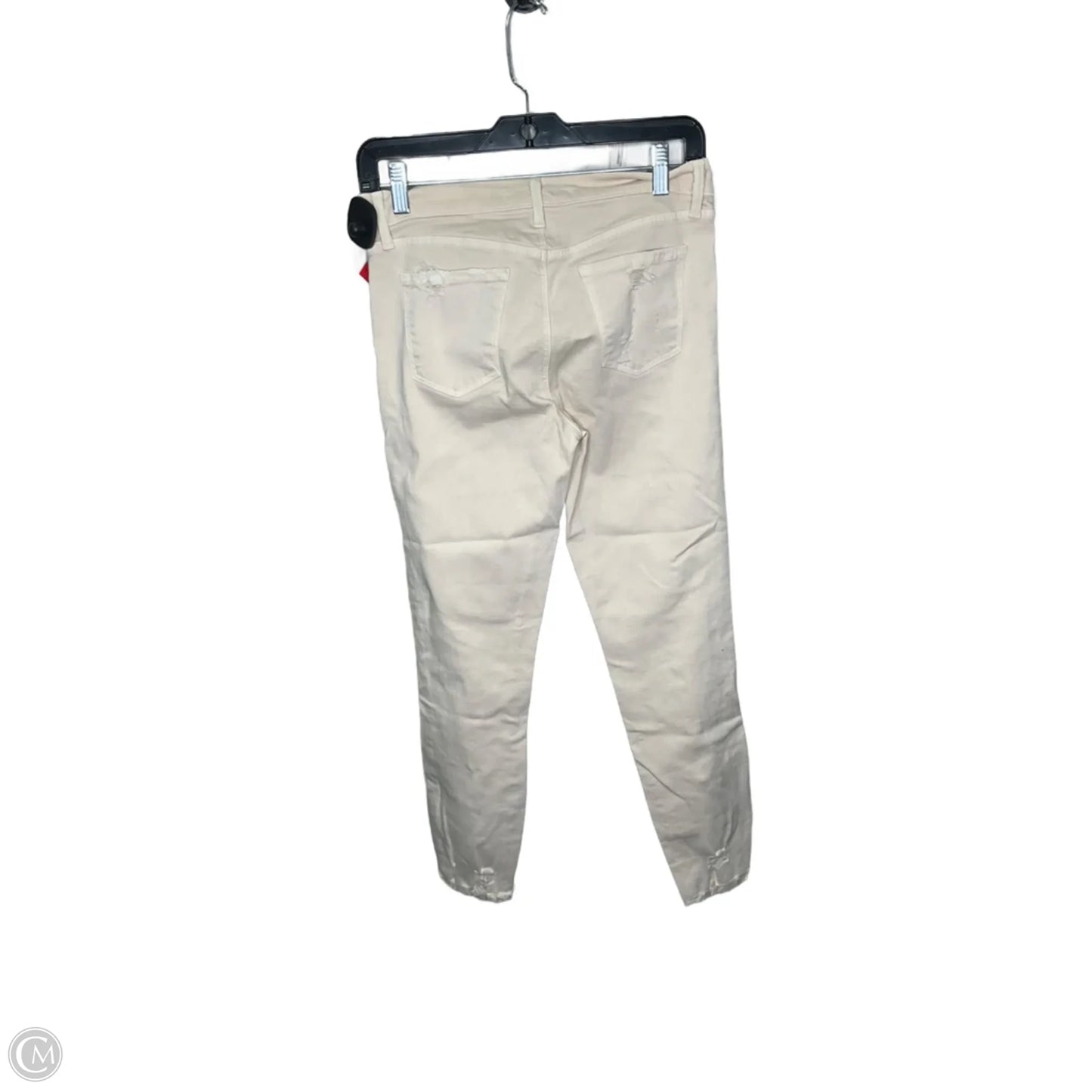 Jeans Skinny By J Brand In Cream, Size: 4