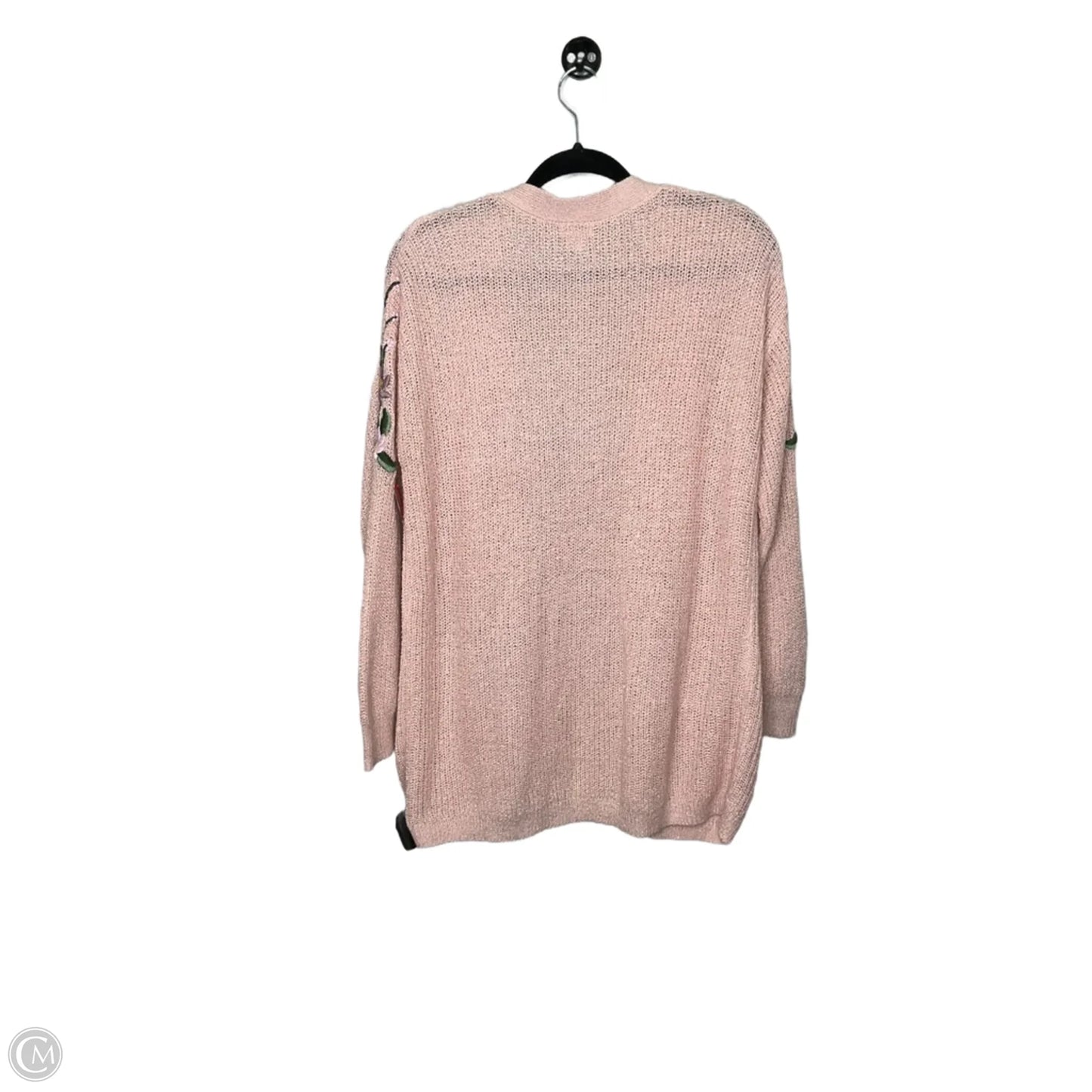 Cardigan By Mossimo In Pink, Size: M