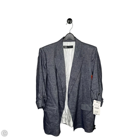 Blazer By Zara In Blue, Size: Xl