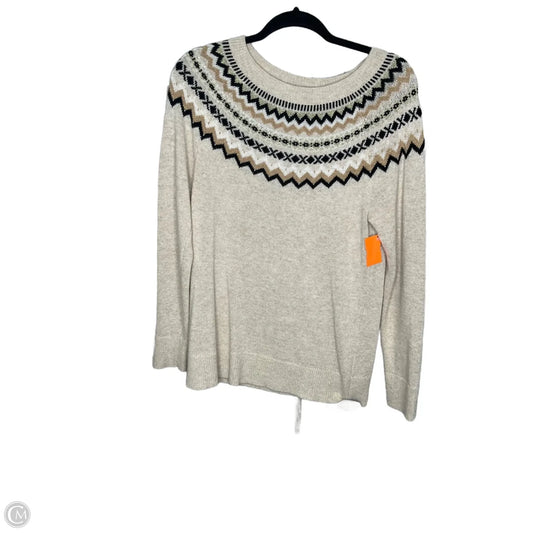 Sweater By Loft In Tan, Size: M