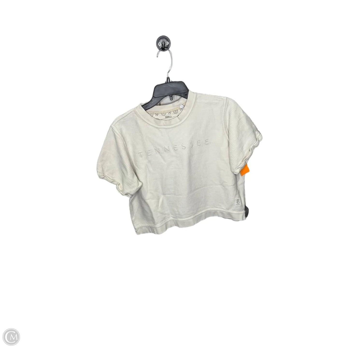 Top Short Sleeve Basic By Pressbox In Cream, Size: S