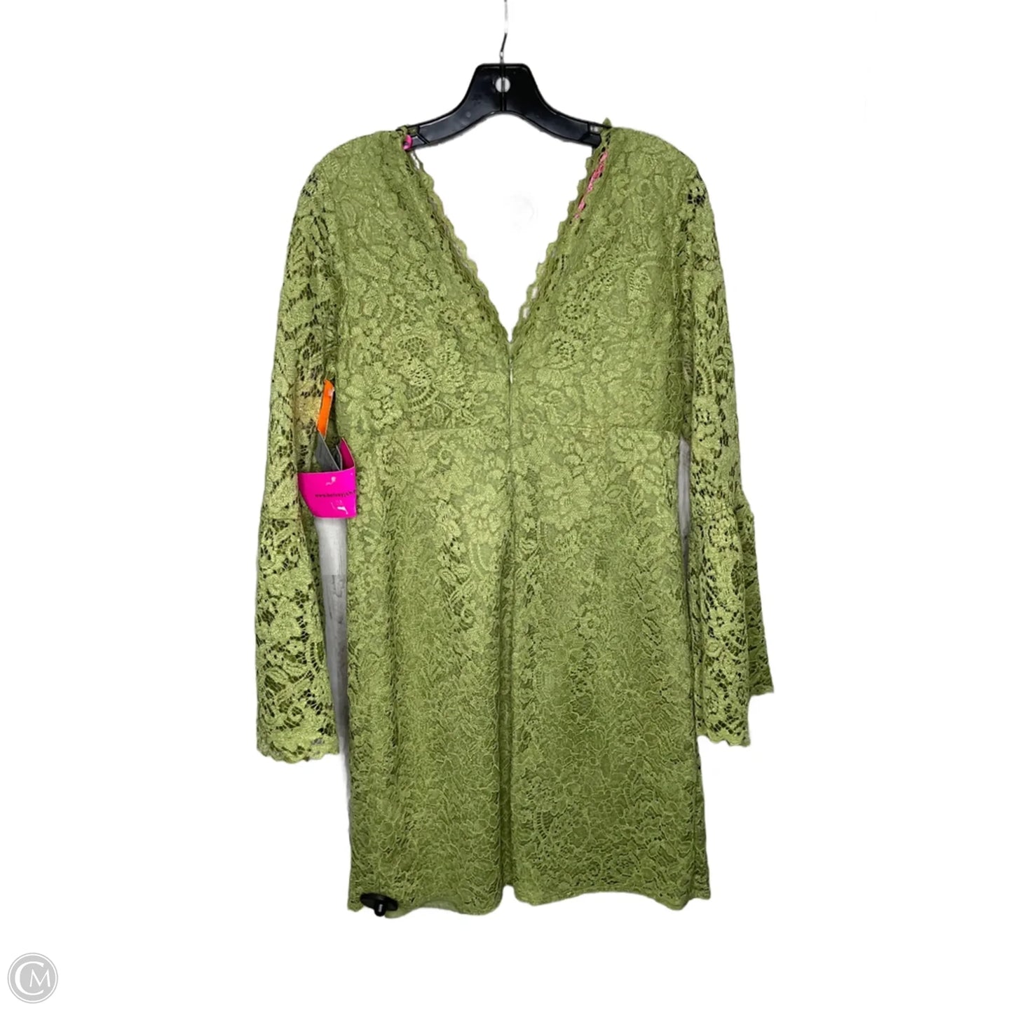 Dress Party Short By Betsey Johnson In Green, Size: 8