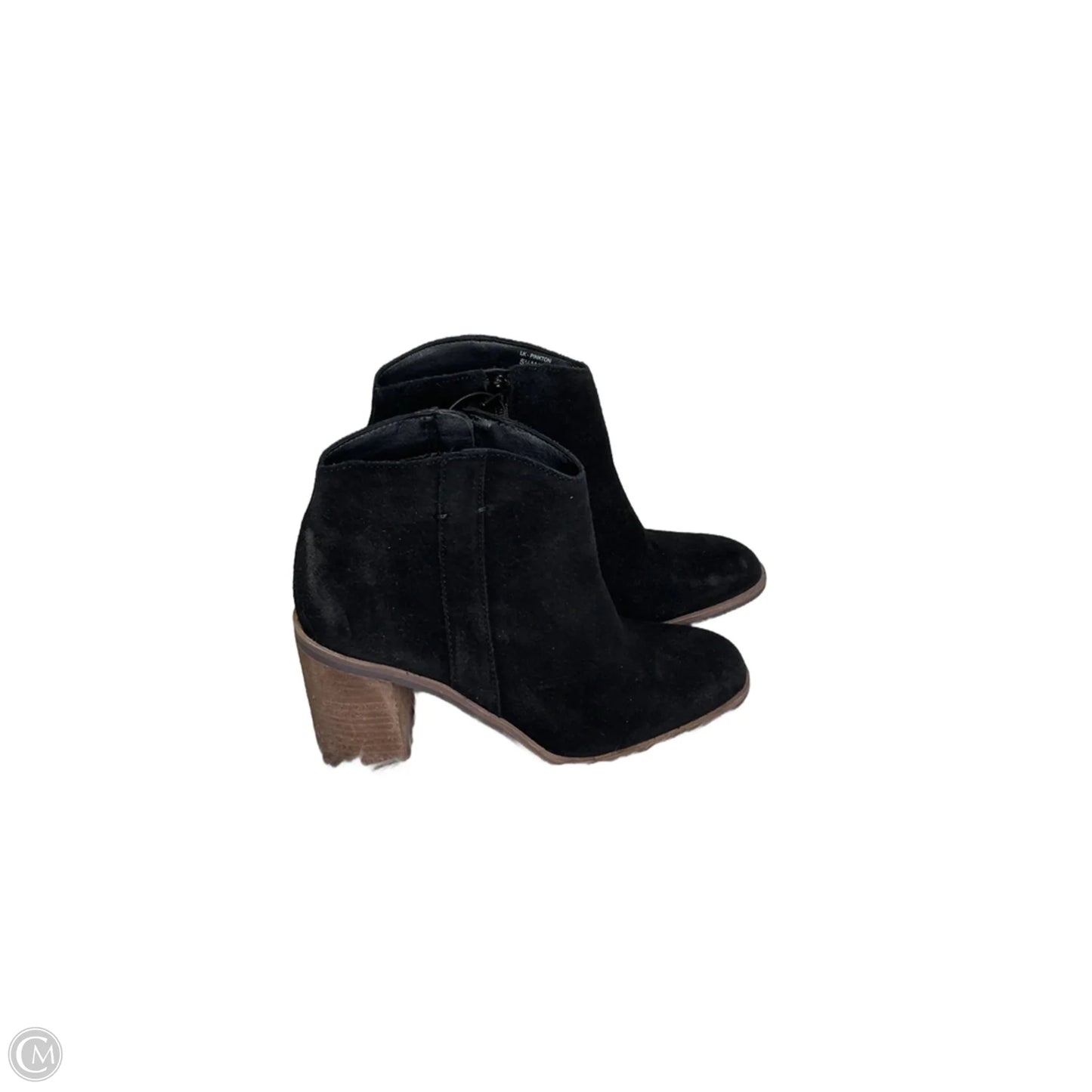 Boots Ankle Heels By Lucky Brand In Black, Size: 5.5