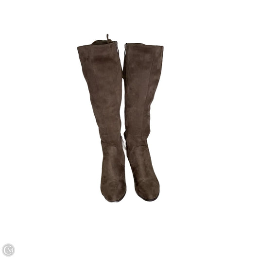 Boots Knee Heels By Dream Pairs In Brown, Size: 6.5