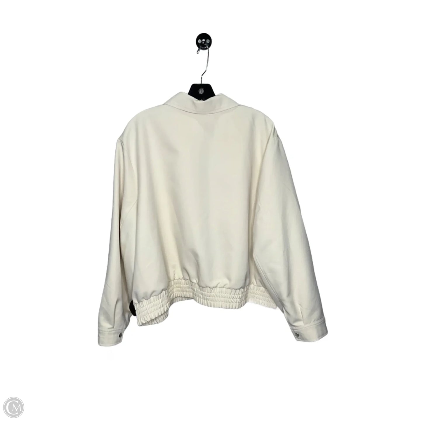 Jacket Moto By Ophelia Roe In Cream, Size: 3x