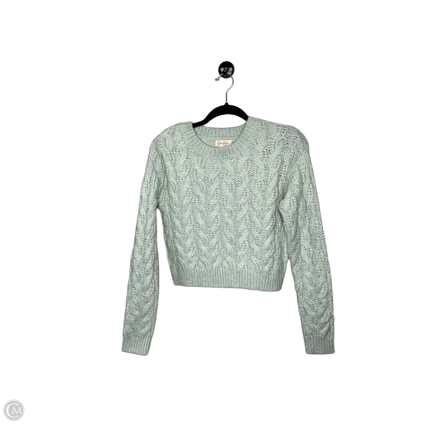 Sweater By Jessica Simpson In Green, Size: Xs