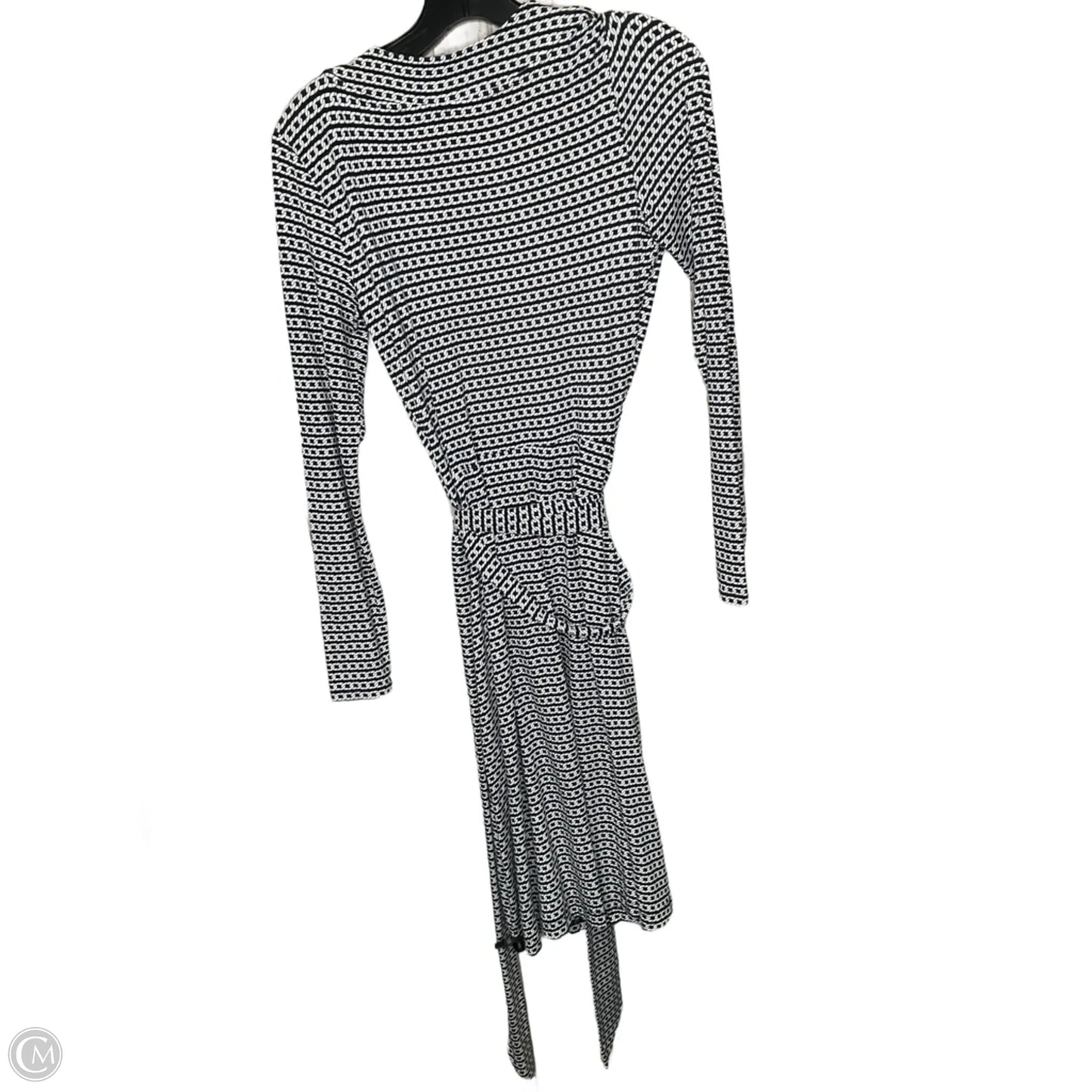 Dress Casual Midi By Banana Republic In Navy, Size: Xs