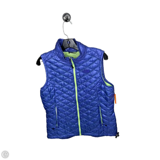 Vest Puffer & Quilted By The North Face In Blue, Size: L