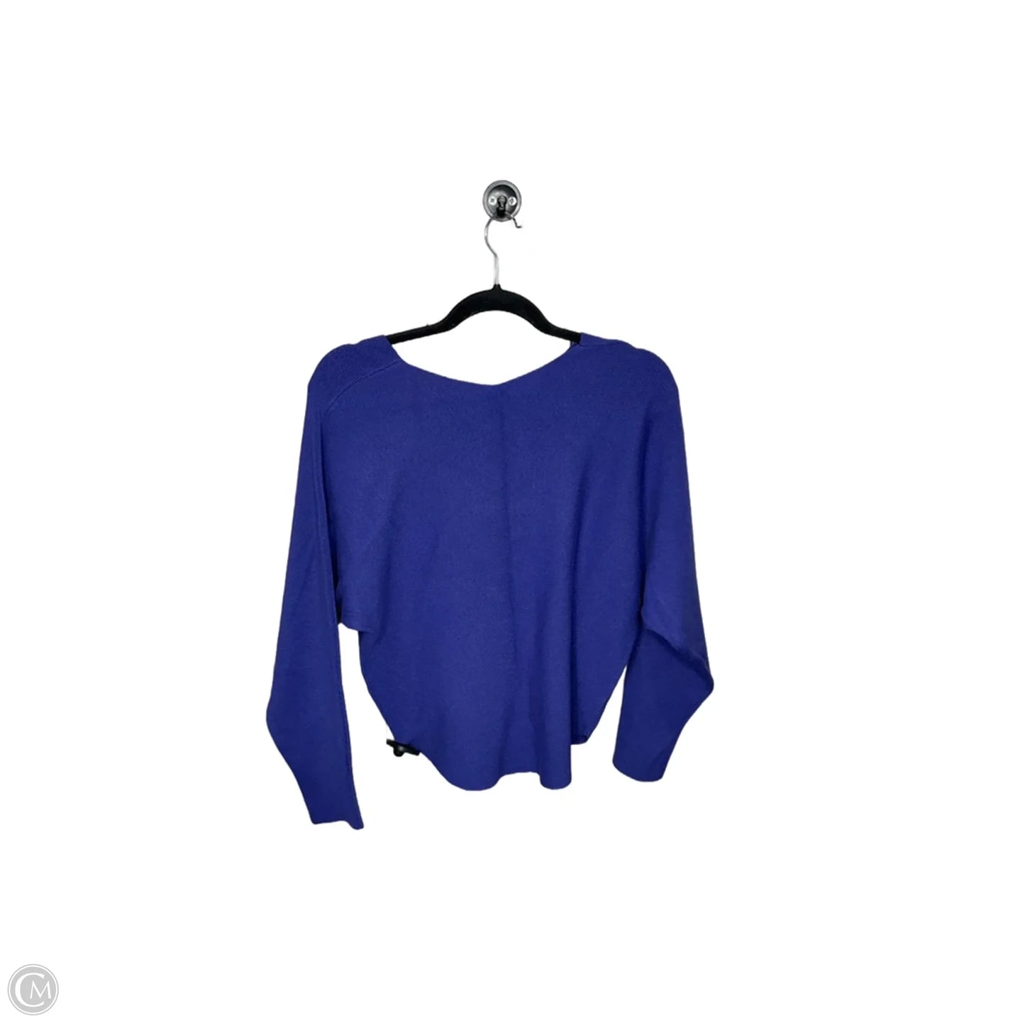 Top Long Sleeve By Vila Milano In Blue, Size: S