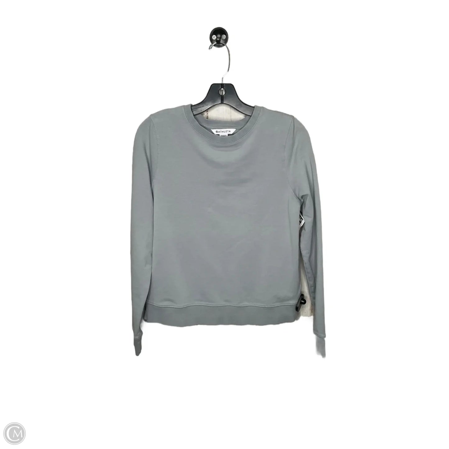 Top Long Sleeve By Athleta In Grey, Size: Xs